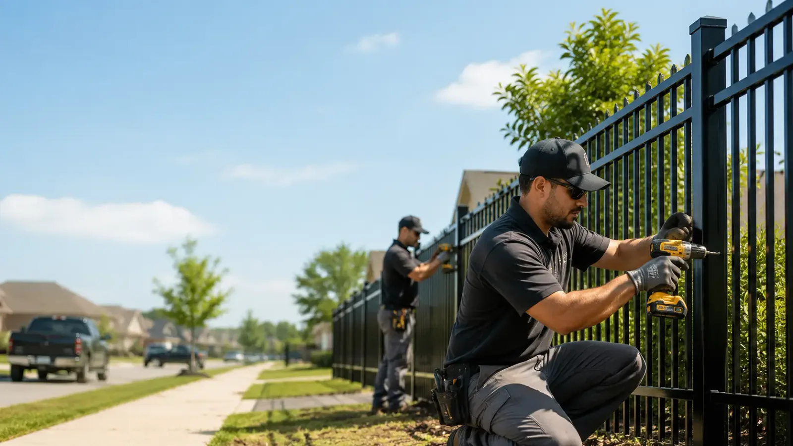 Metal Fence Installation in Dayton, MD